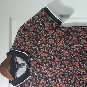 Roses designer golf shirt